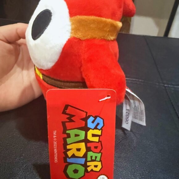 Super Mario SHY GUY Red Enemy 6" Plush Stuffed animal Toy Nintendo w/ Tags - Picture 12 of 13